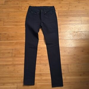 Rag & Bone Navy Equestrian Skinny Jeans